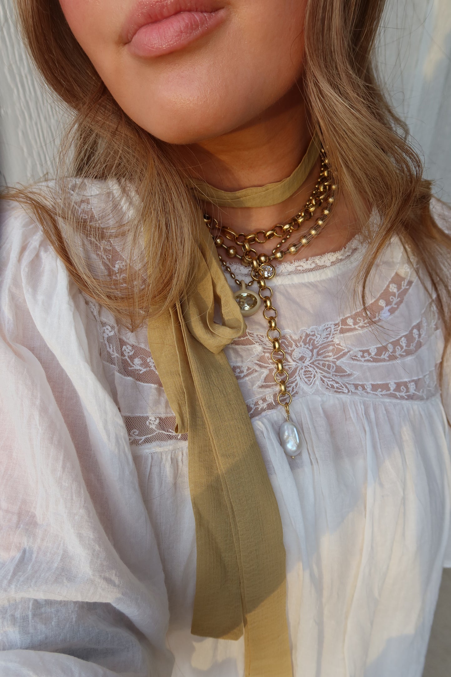 BLAIRE BOLO NECKLACE