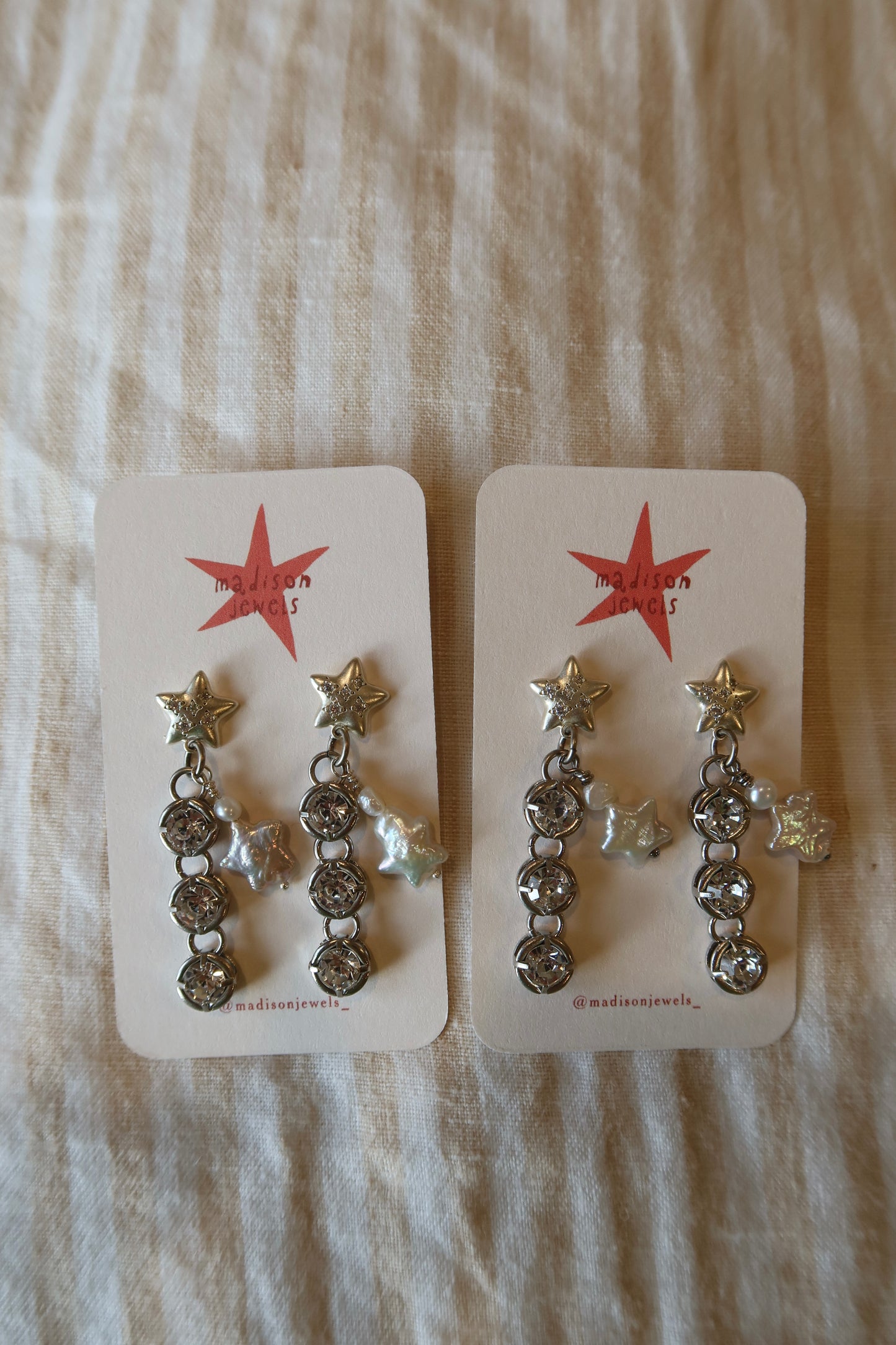 SIENNA EARRINGS - silver