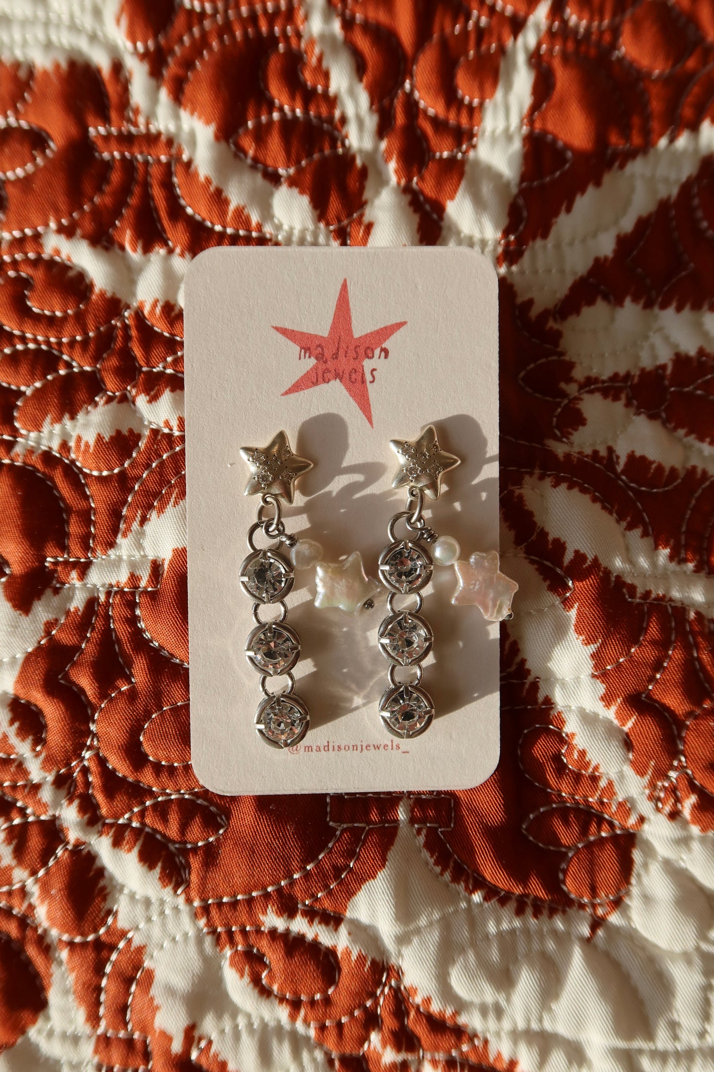 SIENNA EARRINGS - silver