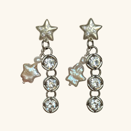SIENNA EARRINGS - silver