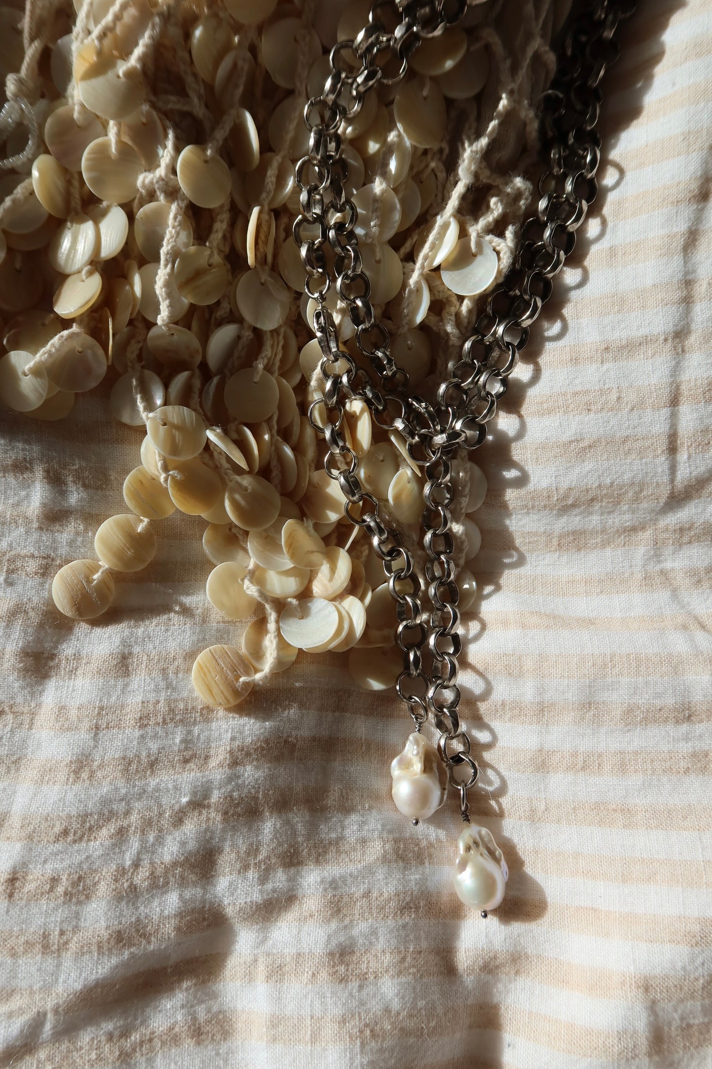 BLAIRE BOLO NECKLACE - silver