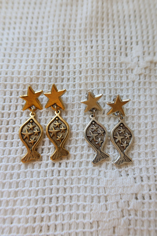MADISON EARRINGS - silver, small
