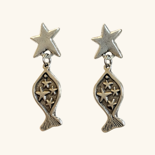 MADISON EARRINGS - silver, small