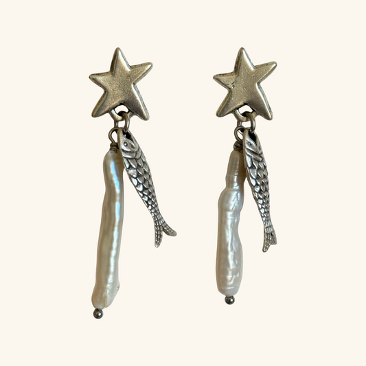 FRANKIE EARRINGS - silver