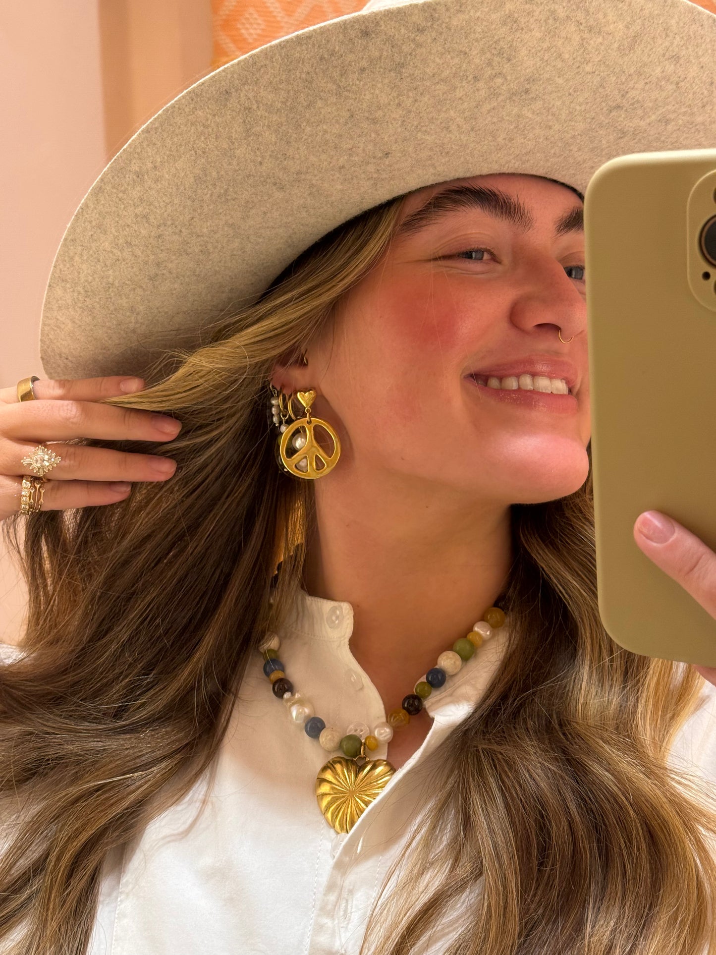 PEACE & LOVE EARRINGS