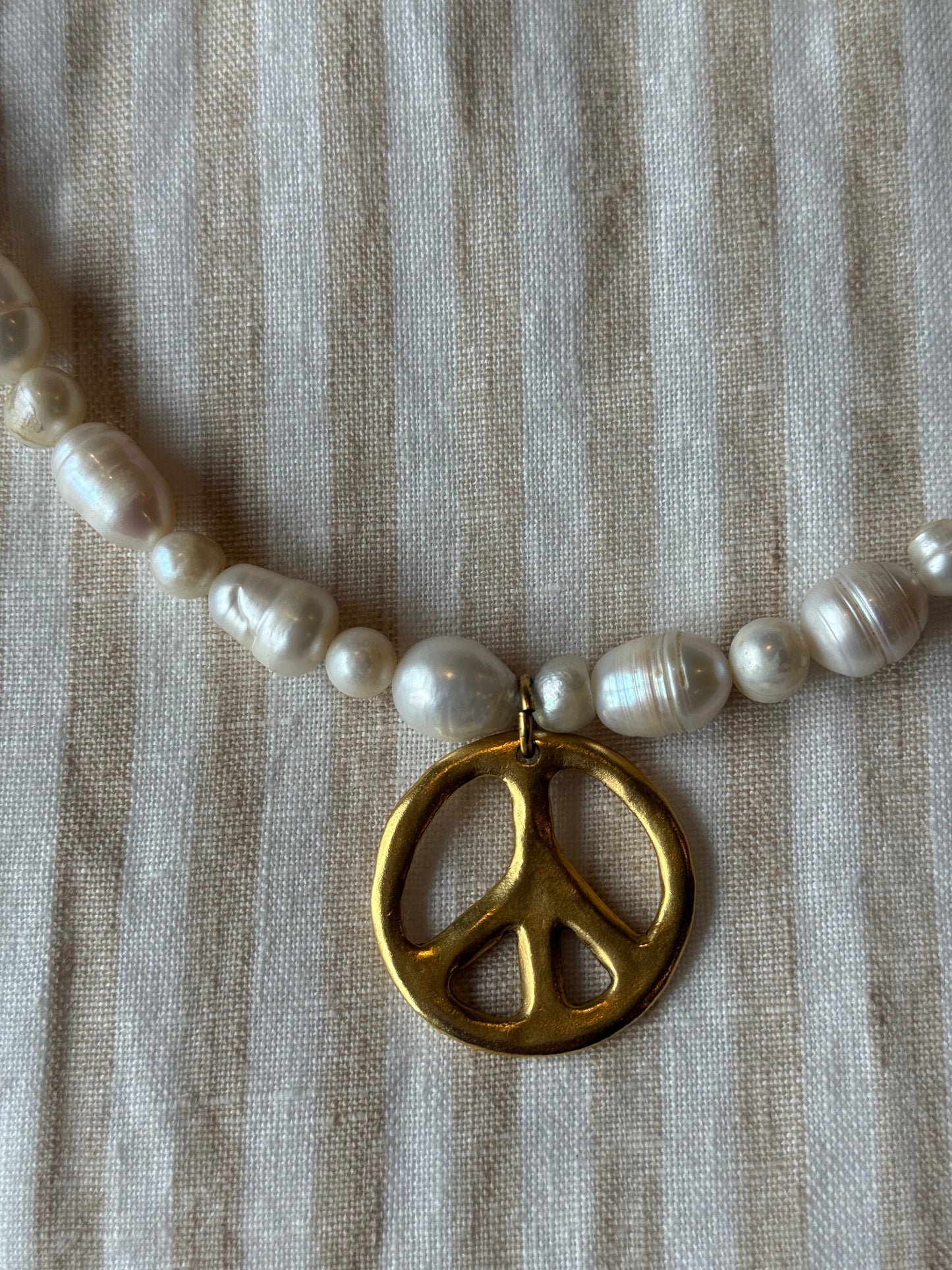 PEARL PEACE NECKLACE